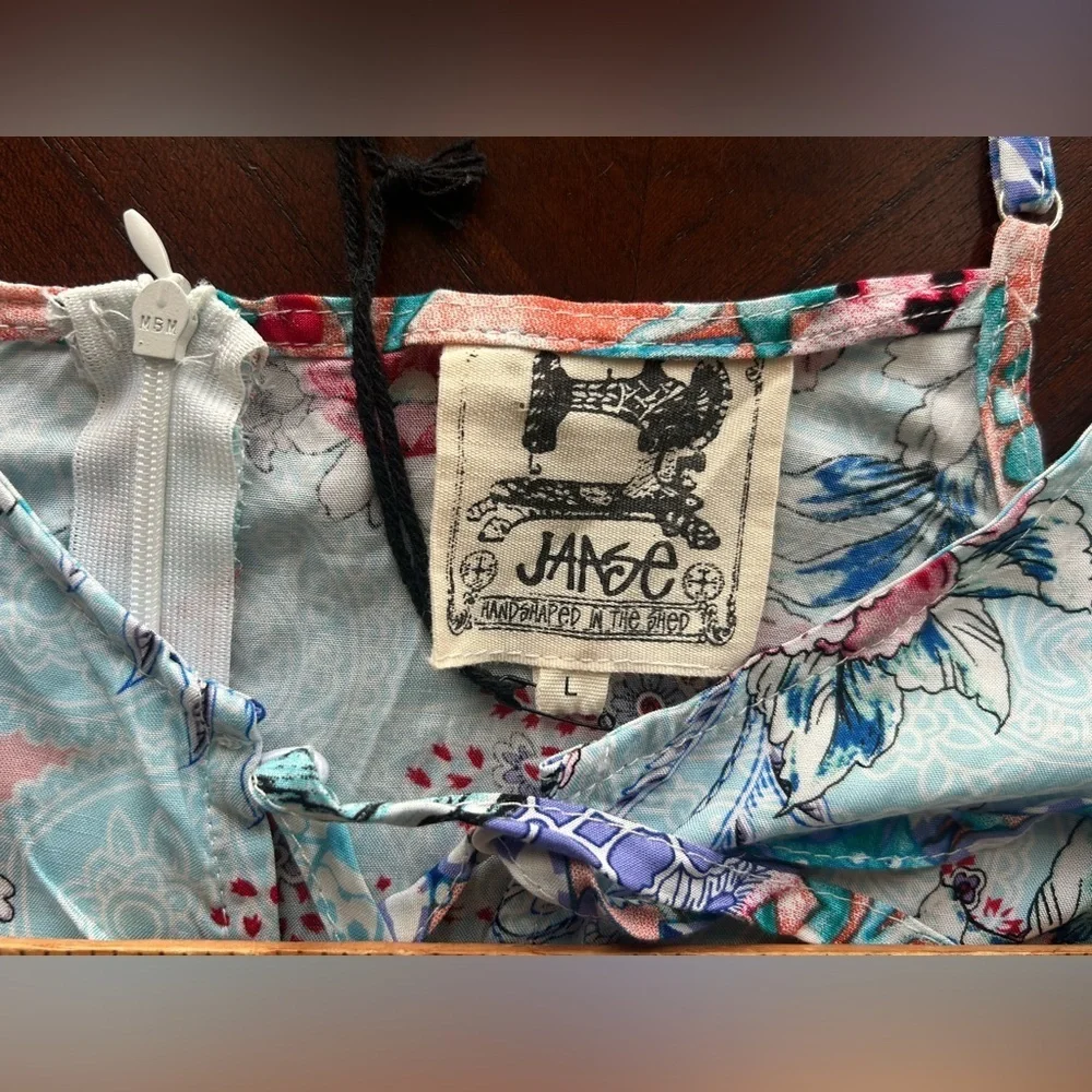 Jaase Multicolor Floral Maxi Dress - Picture 7 of 12